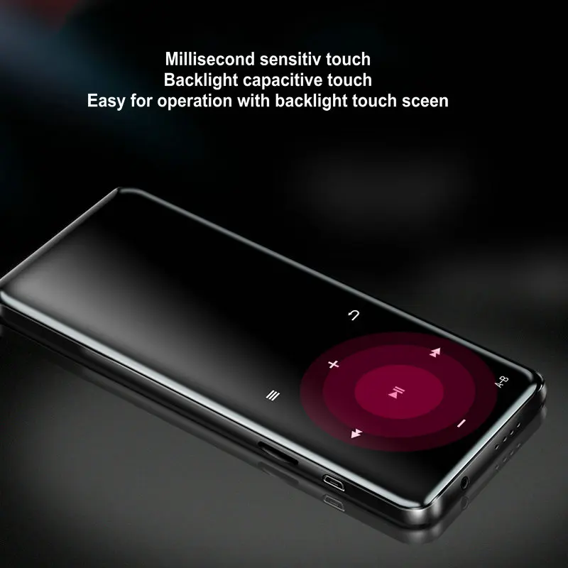 Mp4 плеер портативный Bluetooth 4 0 MP3 Multi Media MP Slim 2 дюйма сенсорный экран FM Радио Видео Hi Fi