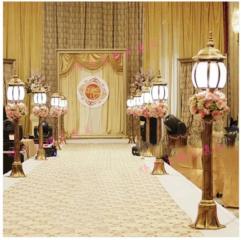

Wedding road led / wedding stage stands pillars with light