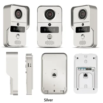 

Smart Home 720 WiFi IP Video Door phone intercom Doorbell Wireless Unlock Peephole Camera Doorbell IOS Android