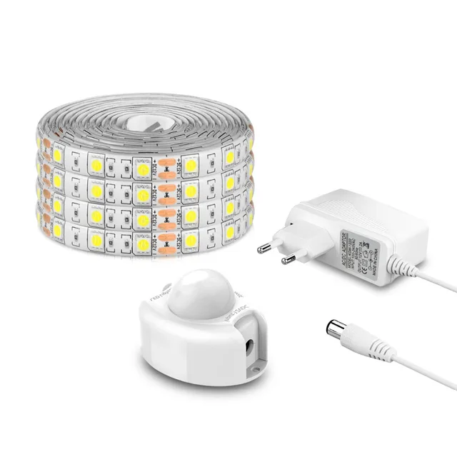 AC220V to 12V LED Strip light Wireless PIR Motion Sensor ...