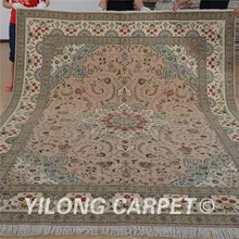 Yilong 8'x10' Vantage персидский ковер Розовый шерстяной ковер изысканный ручной работы шерсть турецкие ковры(1308