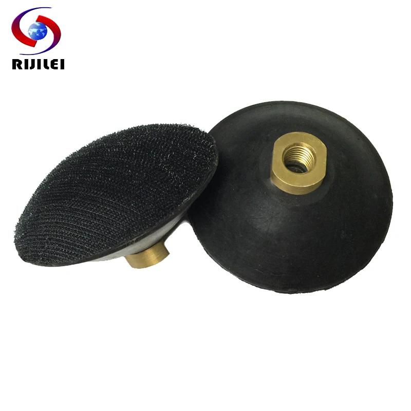 

4" M14 100mm arc-shaped Rubber backer pads/holder pads/back up for polishing pads/rubber connetor, Wholesale (N002)