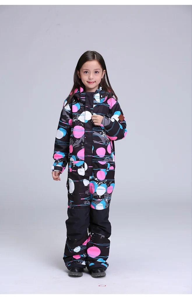 Gsou Snowi лыжный костюм детский комплект высокого качества для катания на лыжах или сноуборде, лыжный комплект для мальчиков и девочек, комплект верхней одежды