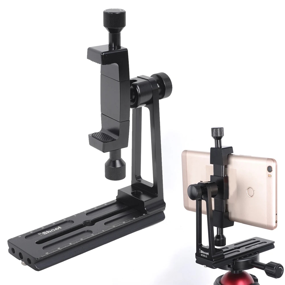 Universal Phone Tripod Mount 360 Degree Rotate Bracket Clip Holder