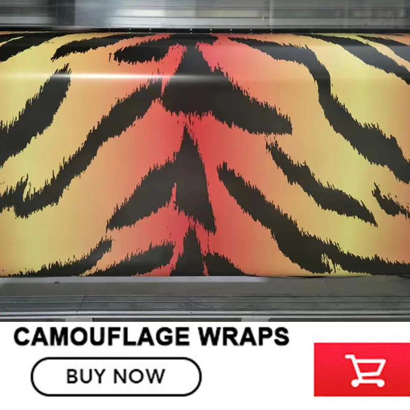 

Camo Vinyl Roll Camouflage Wrap Vinyl Sticker Bubble Free Leopard pattern camouflage vinyl Size:1.52* 5/10/15/20/25/30m