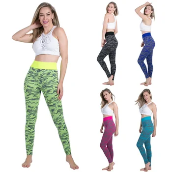 

Ankle-length Leggings Casual High Waist Leggings Women Leggings Fashion Skinny Slim Fitness Workout Exercise Pants