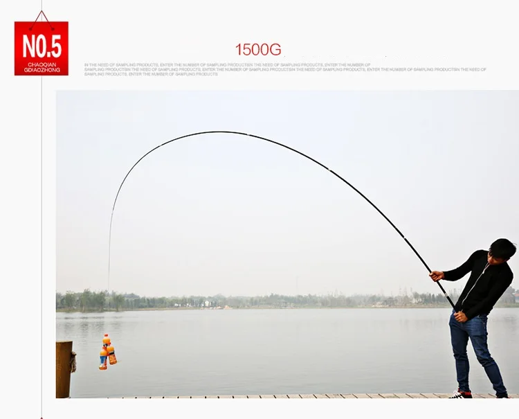 Drop Shipping New Carp Fishing Pole Stream Hand Rod Telescopic Fishing Rod Carbon Fishing Tackle 4.5M 5.4M 6.3M 7.2M