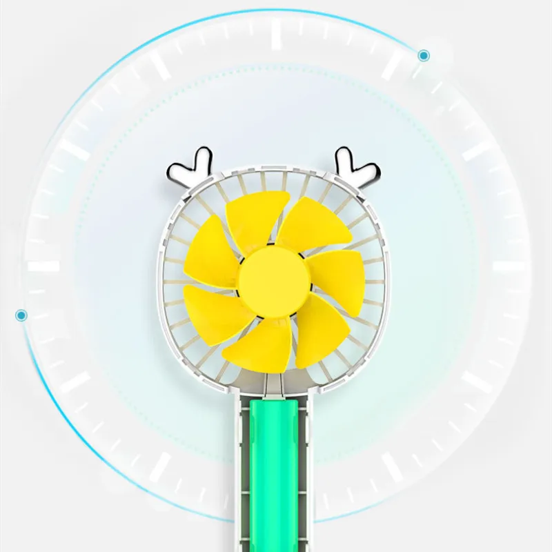 Мини перезаряжаемый портативный маленький Электрический вентилятор милый ручной вентилятор студенческий офисный Настольный ручной