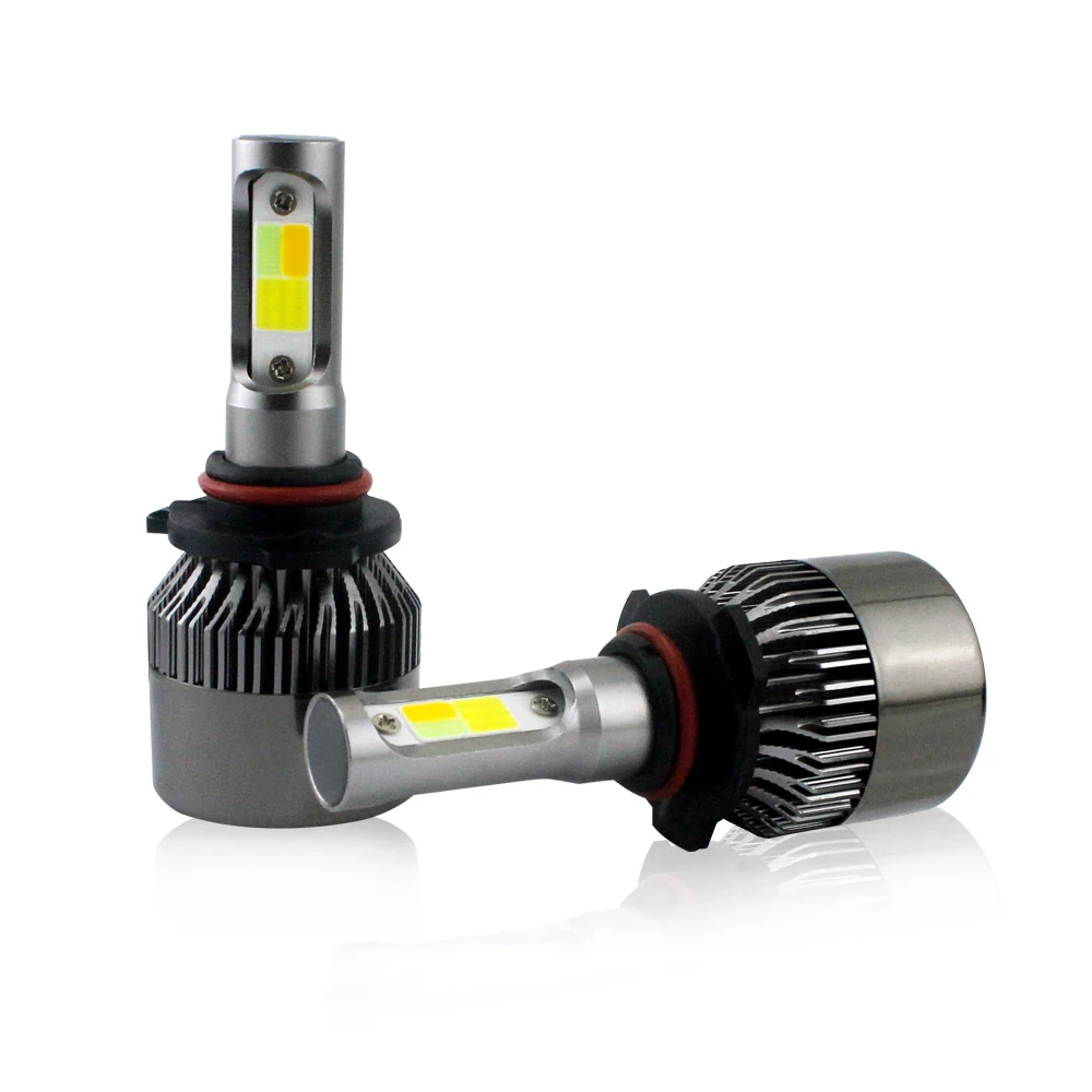 

2X 3000K 6000K 8000K Strobe Flash H4 H7 H11 H8 HB4 H1 H3 HB3 Auto S2 Car Headlight Bulbs 72W 8000LM