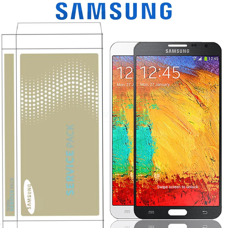 Оригинальный сменный ЖК дисплей 5 7 дюйма для Samsung Galaxy Note 3 N9005 с сенсорным