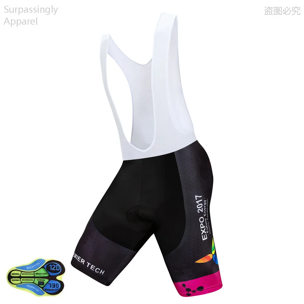 

2019 Pro UCI Team Summer ASTANA Mens Cycling Bib Shorts 12D Gel Pad MTB Bike Riding Shorts Bicycle Cycling White/Black Pants