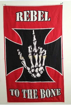 

Pirate Flag 3X5 ft custom Skull and Cross Crossbones Jolly Roger FP17