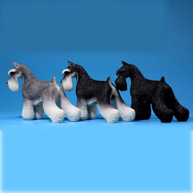 Mnotht 1/6 Миниатюрная модель Schnauzer для домашних животных MRZ019 моделирование резная
