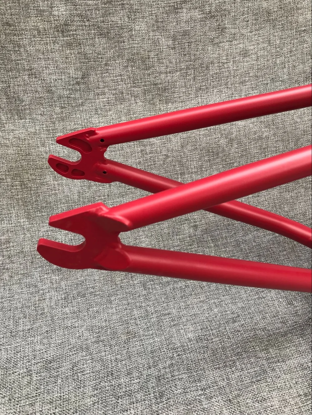 Discount EASTERN VAQUERO BMX frame heat treated red made in Taiwan 2