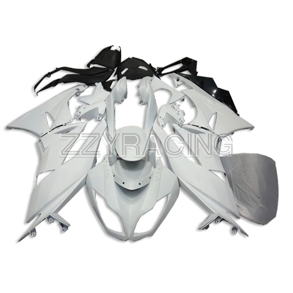 Наборы обтекателей впрыска для Kawasaki ZX6R 2009 2012 год ZX-6R 2010 2011 полный ABS пластиковый набор корпусных деталей для мотоцикла белый комплект