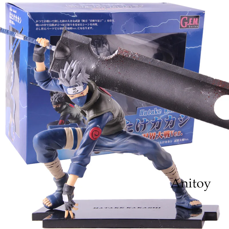 

NARUTO Shippuden Hatake Kakashi Shinobi Wars Ver. PVC Naruto Action Figures Dolls Collectible Model Toy