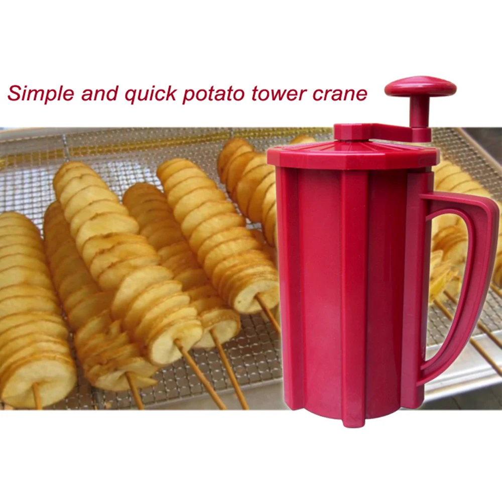 1 IN 1 Commercial Manual Potato Cutter Potato Ribbon Cutter Drill Twist Potato Cutter Vegetable Slicer Cutting Machine-in Food Processors from Home ...