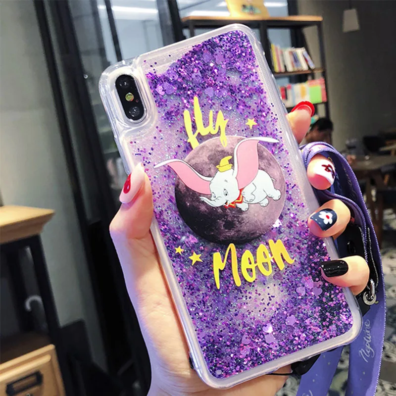 

Cute Elephant Case For Huawei P10 P20 P30 Pro Nova 2S 3 3i 3e 4 7X 7C 8X 8C 9 10 V20 Lite Y7 Y9 Prime 2019 Liquid QuicksandCover