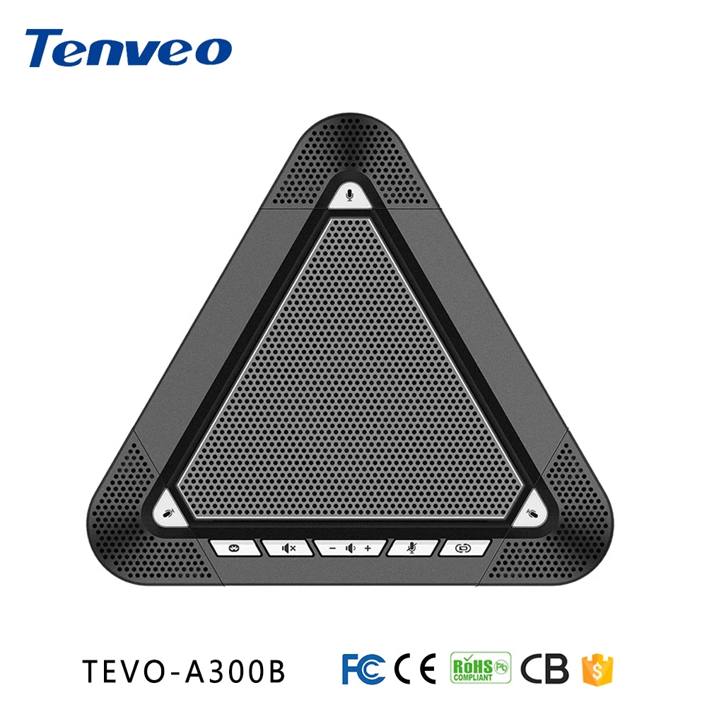 

Tenveo 4M radios VoIP bluetooth microphone with echo cancellation human voice tracking fuction
