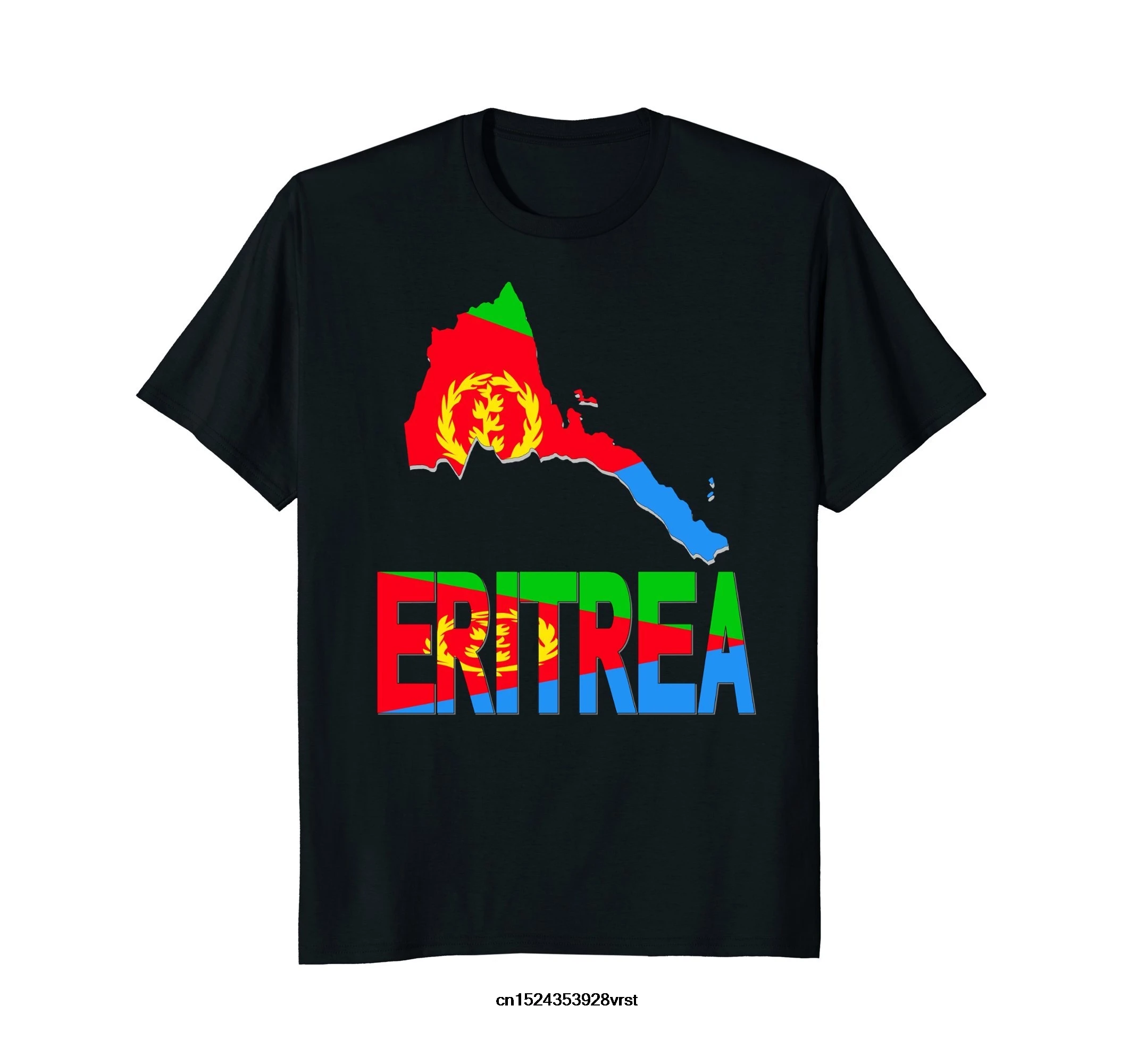 

Funny men t shirt novelty tshirt women Eritrea map Eritrean flag Africa T-shirt