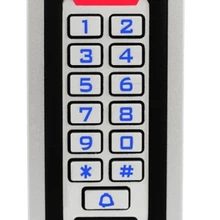 Металлический датчик машины контроля доступа с кодом карты электронная машина контроля доступа