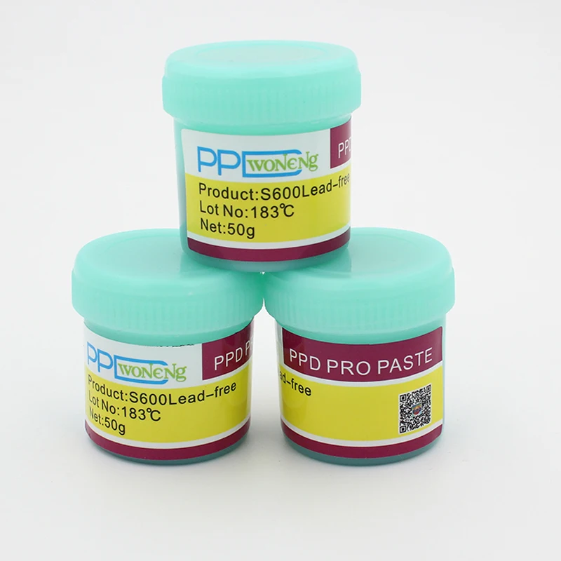 50g low temperature solder paste 183 degrees Celsius low melting point