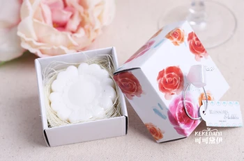 

20PCS Wedding Favors Party Gifts Bride Baby Shower Flowers Soap Guests Souvenirs