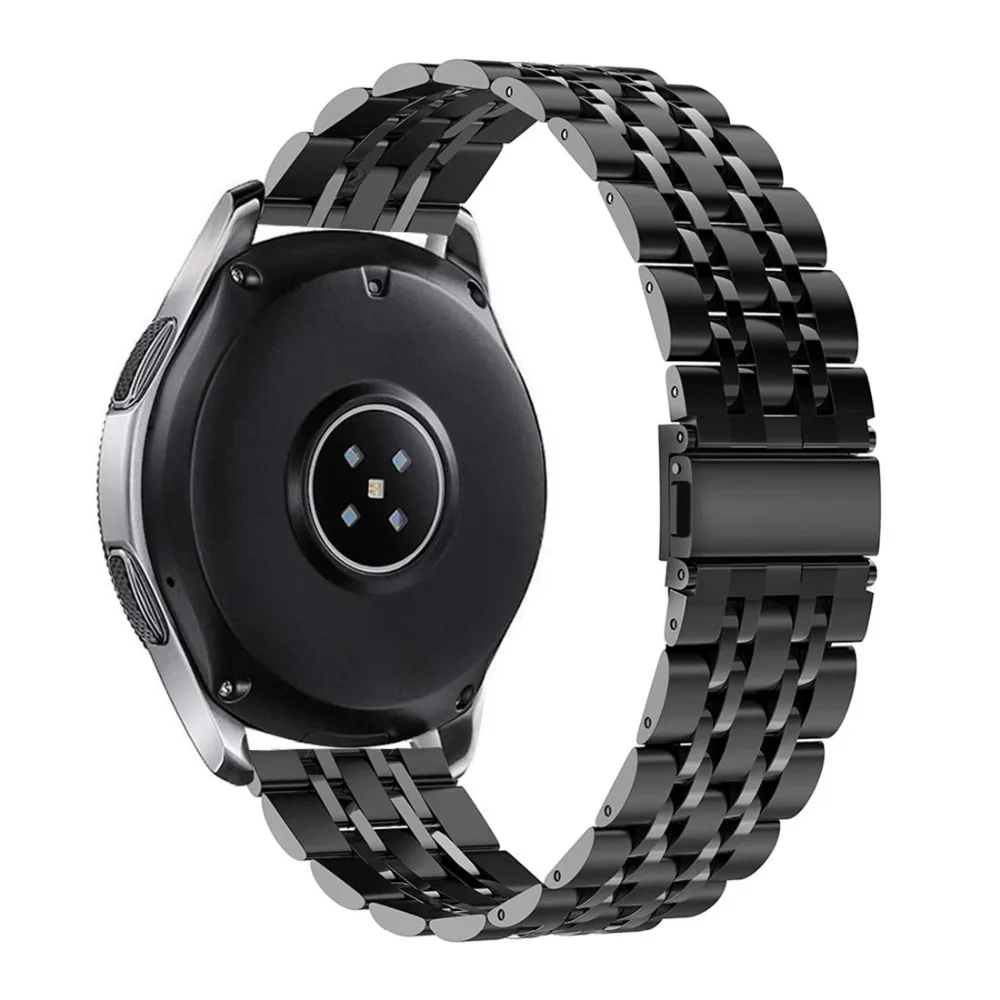 Часы Galaxy 46 мм ремешок для Samsung Gear S3 Frontier GT2 S 3 22 браслет из нержавеющей стали Huawei watch