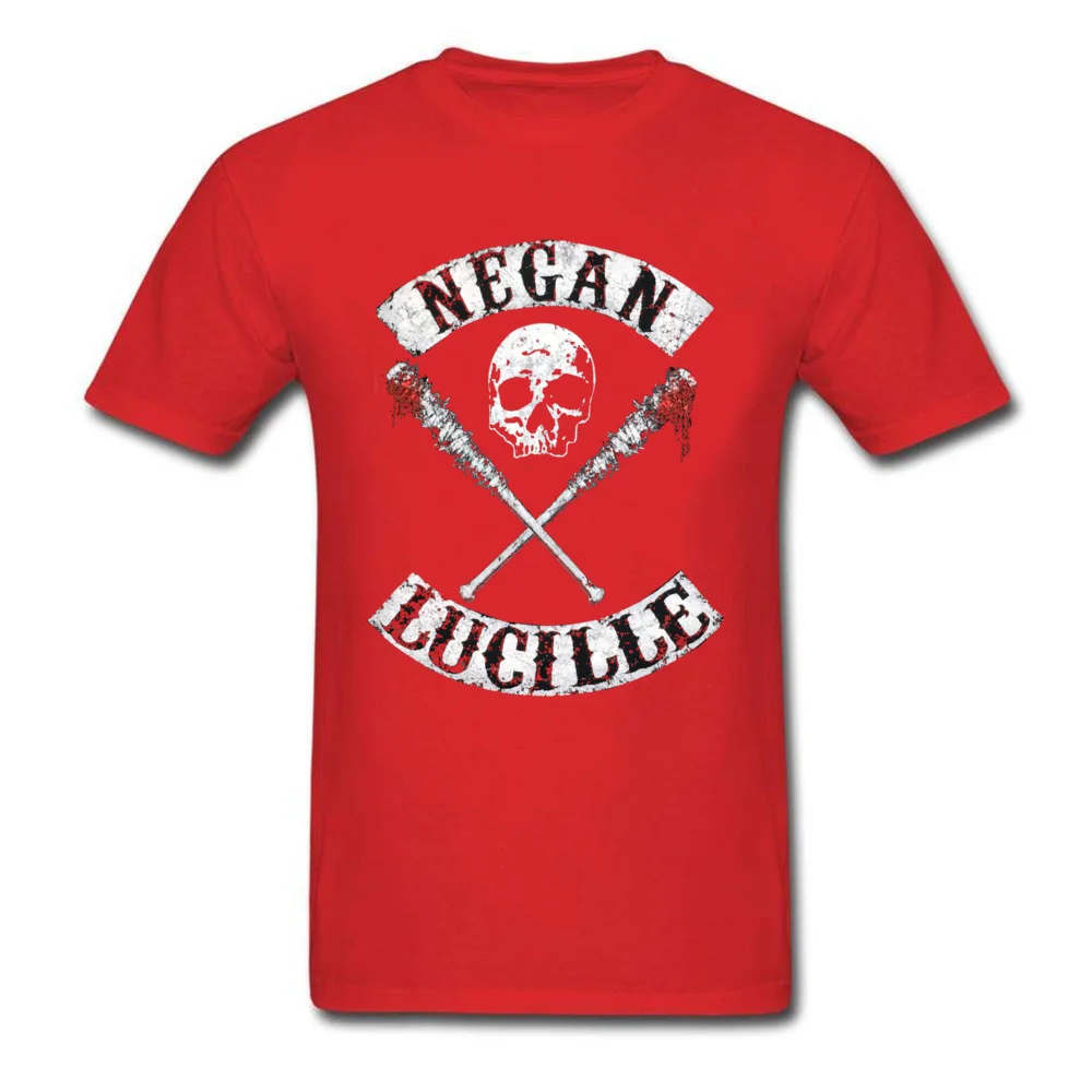 Negan Lucille The Walking Dead_red