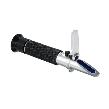 

Handheld 0-100% salinity aquarium refractometer 1.000-1.070SG Salinity Seawater salinometer ATC portable refractometer