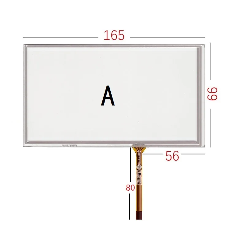 

164*99 7 Inch Touch Screen for at070tn92 at070tn94 hsd070idw1 D00 E11