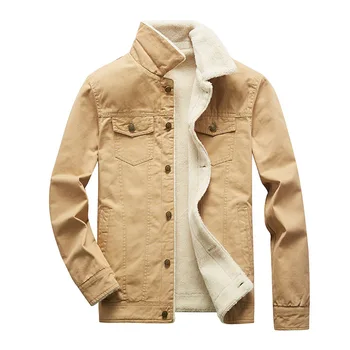 

2019 Autumn New Thick Single Breasted Casacas Para Hombre