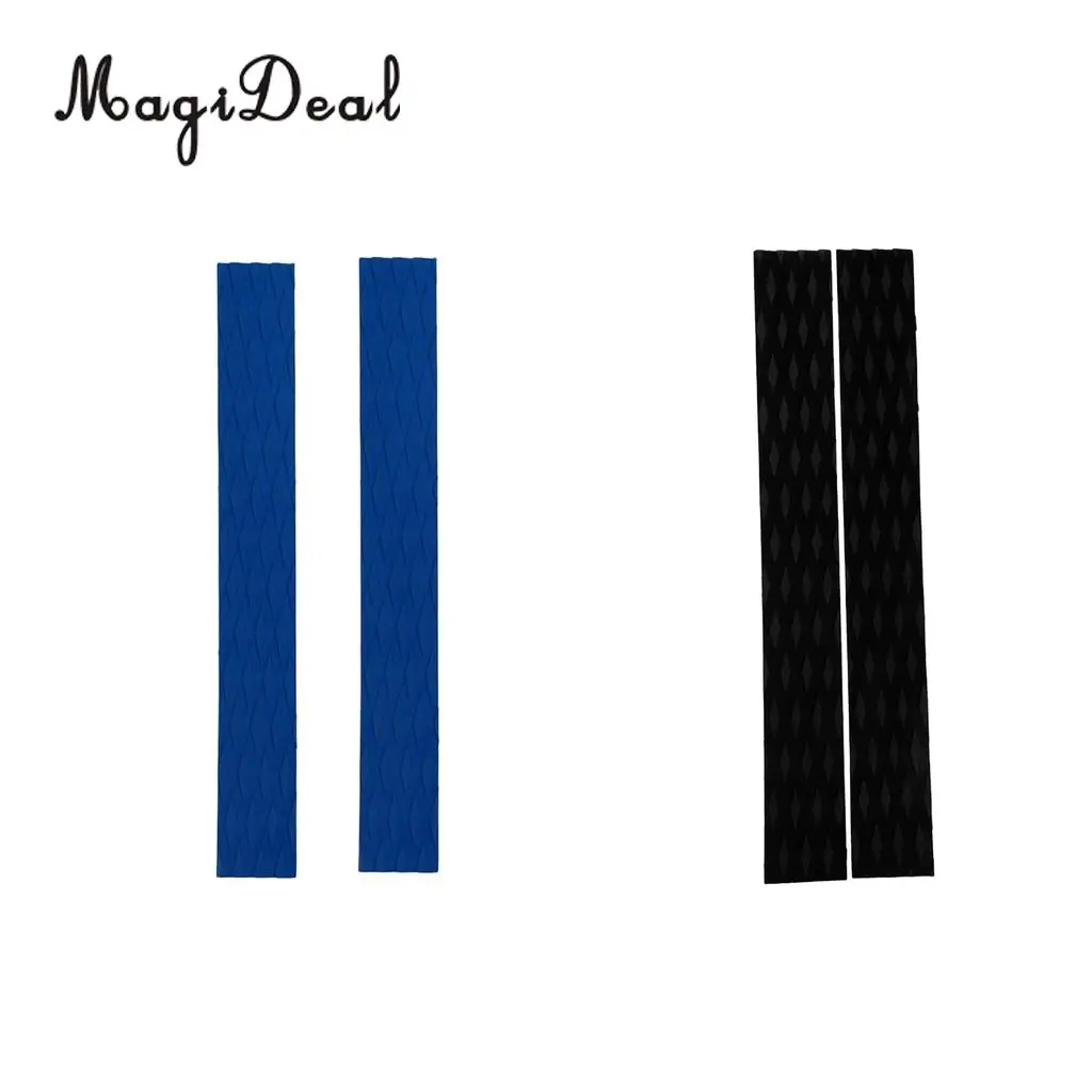 2Pcs EVA 61x7.6cm Surfing Surf SUP Surfboard Traction Pad Bar Grips for Skimboard Longboard Boay Board Paddle Board Accessories