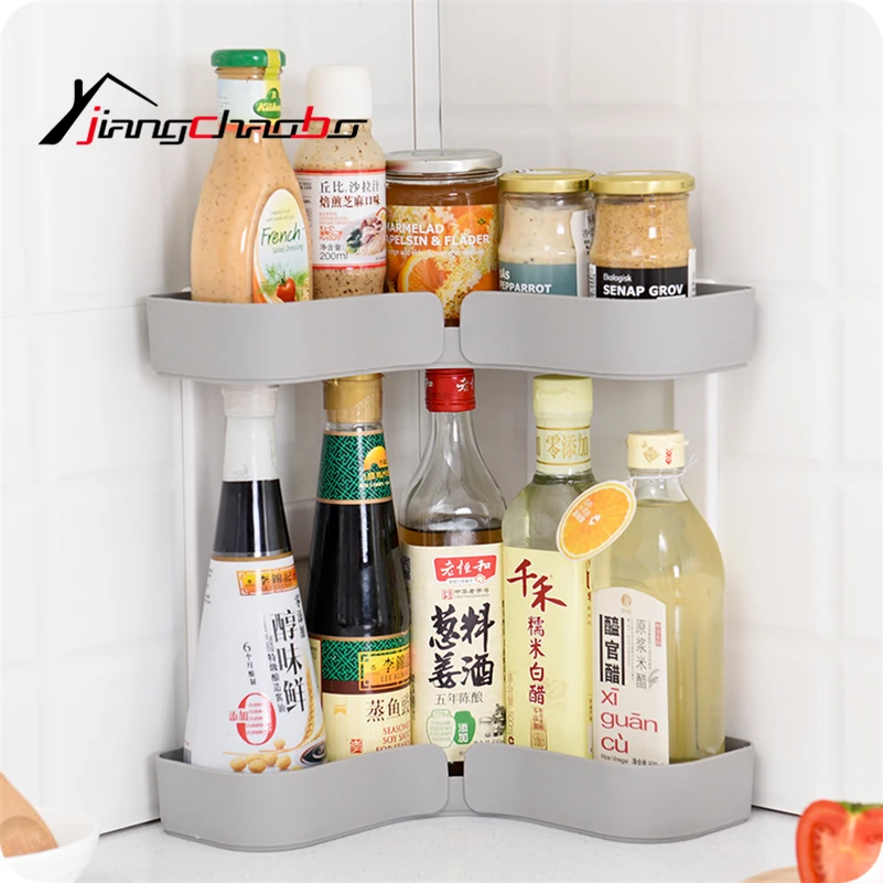 New Multi-Function Kitchen Bathroom Rack Stackable Storage Organizer Shelving Spice Jar Shelf | Дом и сад