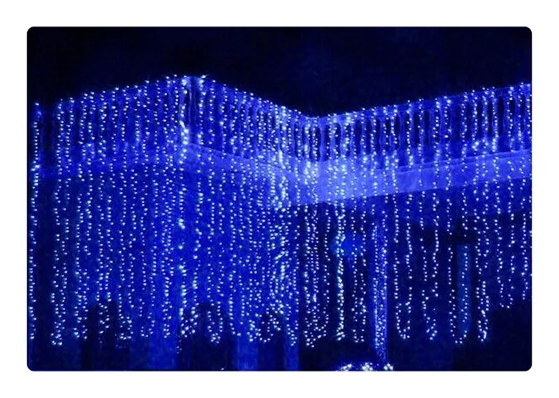 

3 x 6m Wedding Backdrop LED Light Drape Curtain Light for Party Decoration / christmas light