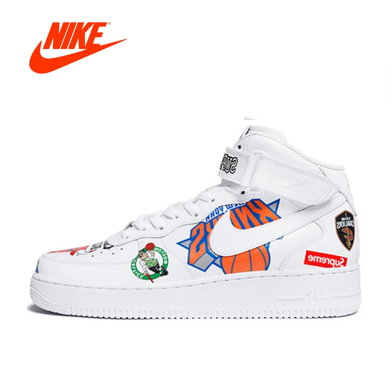 

Original New Arrival Authentic Nike Air Force Supreme NBA AF1 Men Skateboarding Shoes Sport Outdoor Sneakers Good Quality