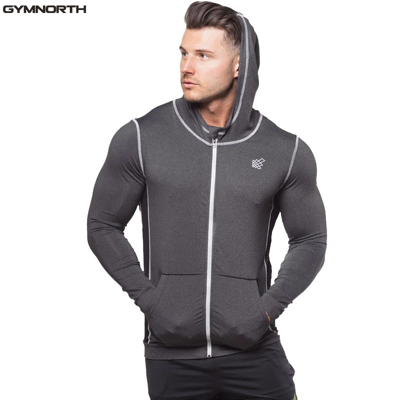 GYMNORTH 2018 sudaderas capucha y de moda para hombre ropa de marca de calidad superior Casual elástico Sudadera con capucha hombre| Sudaderas con capucha y sudaderas| - AliExpress