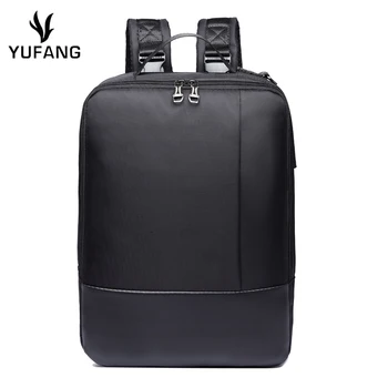 

YUFANG Fashion Men Laptop Backpacks Simple School Bag Business Travel Bags All-match Business Male Backpack