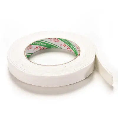 

5 Rolls/set Double Sided Tapes White Foam Super Strong Adhesive Sticky Tape Roll 1.8x300cm