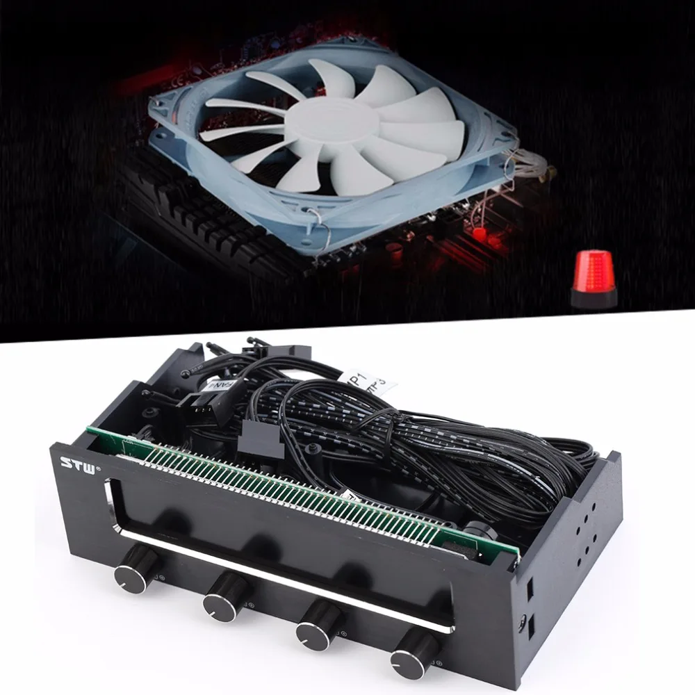 

2018 Newest 5.25" LCD Panel Fan Speed Temperature Controller Governor PC Hardware Protector Promotion