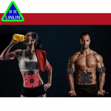 Linlin умный электрический импульс массажер для лечения брюшного приспособление для тренировки мускул беспроводной Спорт боли в спине упражнения фитнес