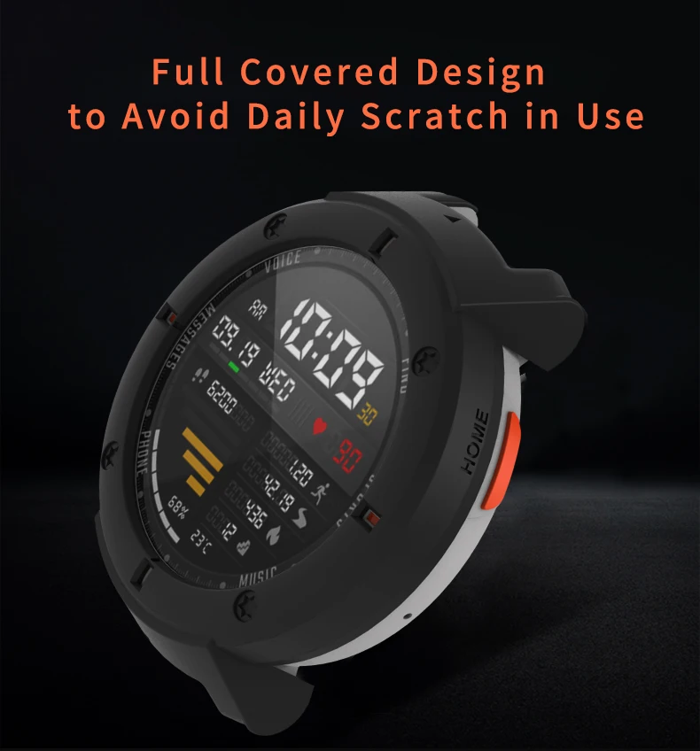 Чехлы для Amazfit Verge Huami 3 Lite Смарт-часы ПК бампер крышка SIKAI жесткий Броня