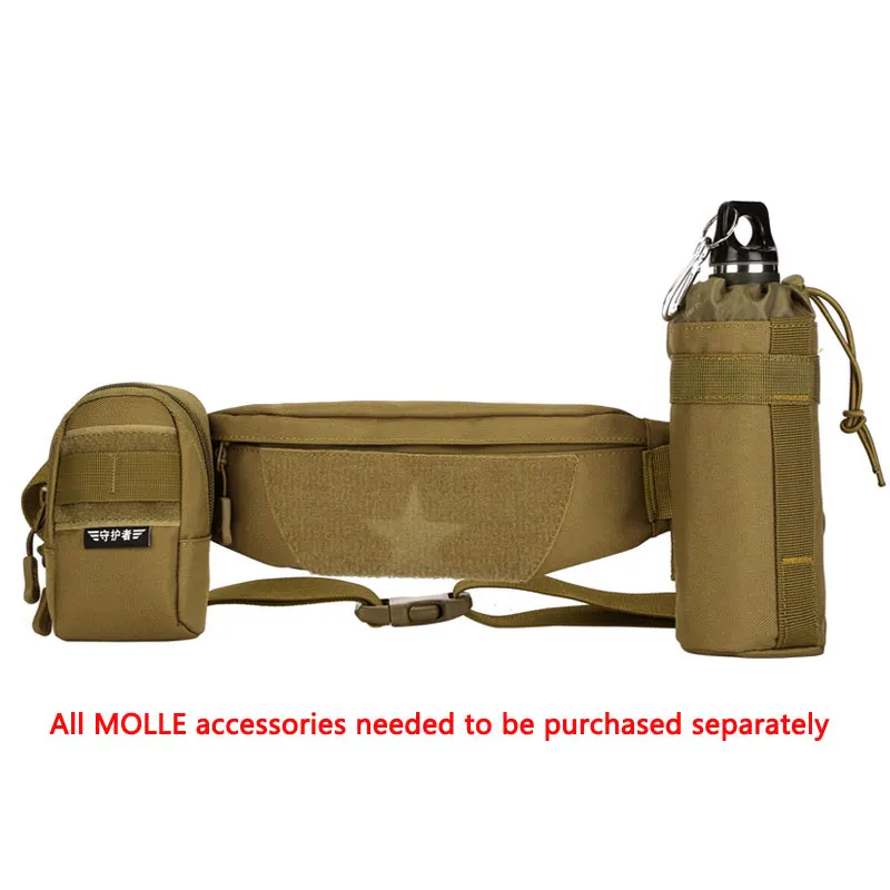 Size Small Defoe 5 Protector Plus Tactics Army Waist Pack Waterproof Single Shoulder pack Range Soldier Ultimate Stealth Carrier