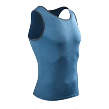 Grntamn Для мужчин профессиональной Спортивный жилет Футболка Тренажерный зал быстросохнущие колготки баскетбольный тренировочный костюм