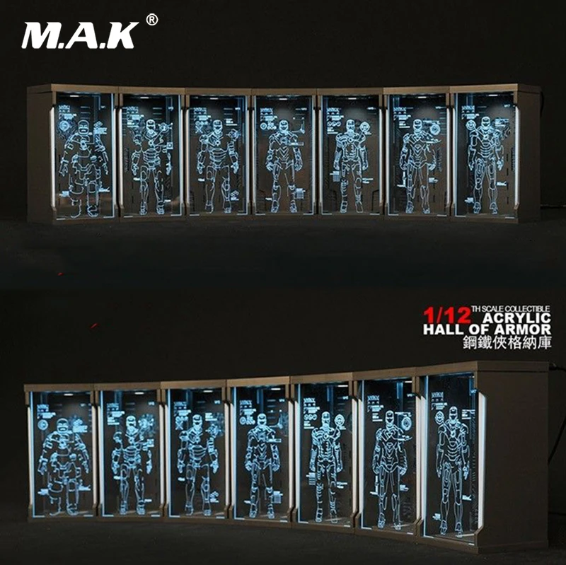 

1/12 Scale Comicave SHF Iron Man Acrylic Armor Display Dust Box