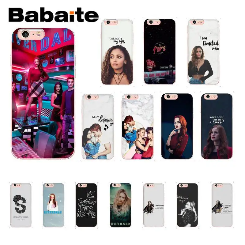 Babaite ривердейл южной стороне Шерил Блоссом Melhores чехол для телефона iPhone8 iPhone 7 Plus 6 6S