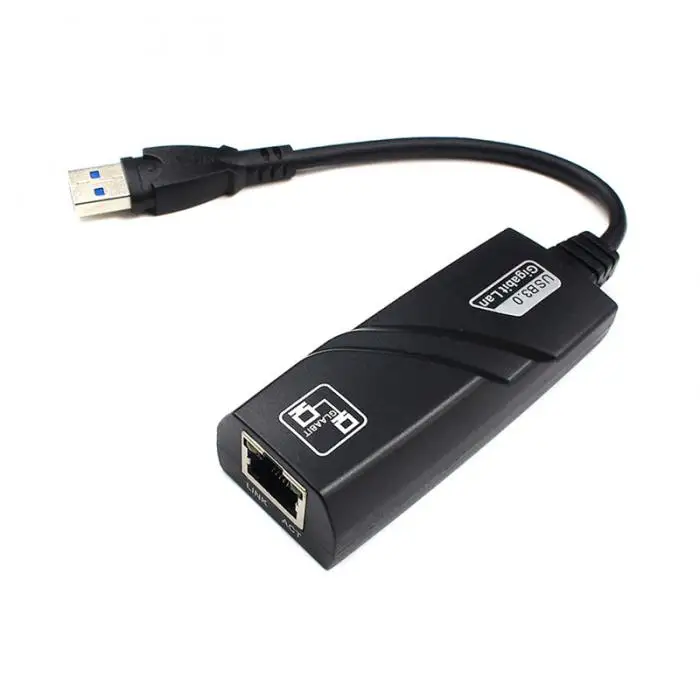 1000 Мбит/с USB 3,0 RJ45 10/100/1000 Gigabit Ethernet сетевой адаптер QJY99