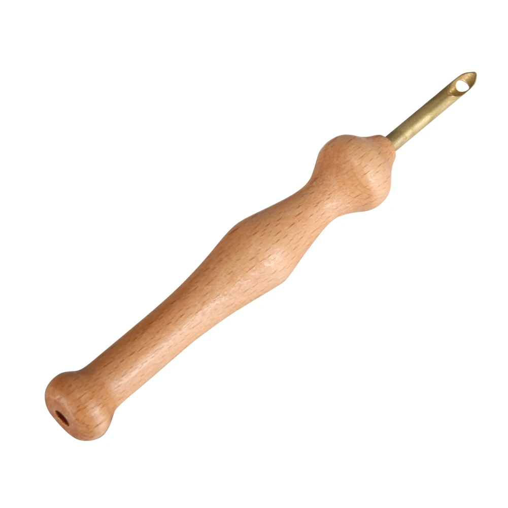 Волшебная вышивка ручка пробивная игла для валяния Threader набор одежды деревянная