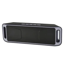 Мини беспроводной Bluetooth динамик USB FM Радио стерео супер бас MP3-плеер серый/оранжевый/зеленый/красный/синий