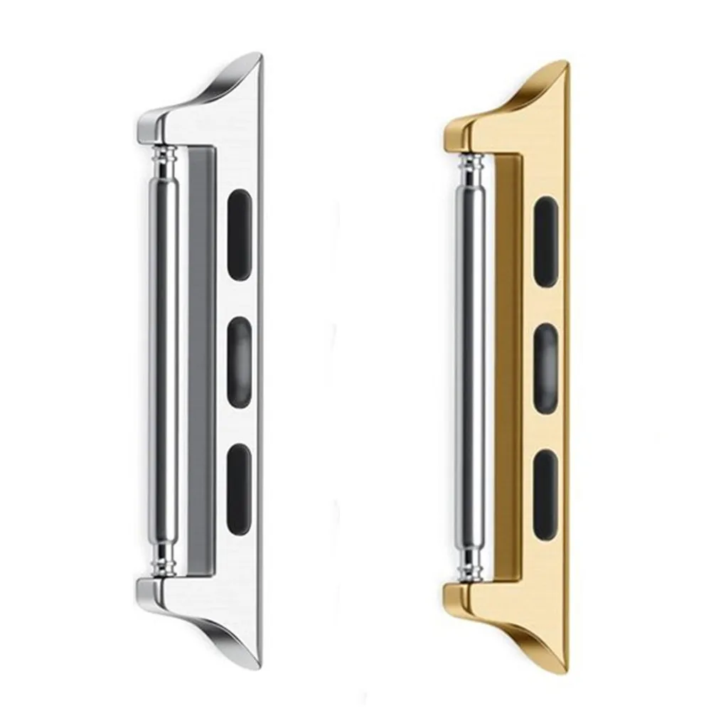

1 Pair Quick Release Spring Bar Link Connector 22mm Watch Band Strap Adapter For Apple Watch 42mm/38mm 44mm/40mm iWatch 4/3/2/1